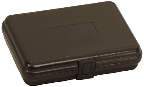PFC Plastic Carrying Case with Foam, 10 1/4" x 6 1/4" x 1 1/2", Black...