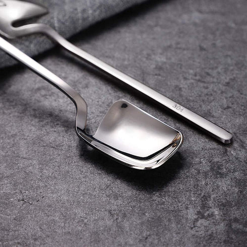 IQCWOOD Demitasse Espresso Spoons, 5.6 Inches Stainless Steel Coffee Spoon, Mini Dessert Tea Honey Ice Cream Spoons, Set of 6...