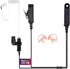 MIRKIT Earpiece Headset, Covert Acoustic Tube Radio Earpiece with Mic for Two Way Radios with Reinforced Cable, Compatible with: Baofeng UV-9R Plu...