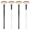 4 Pcs Facial Brushes Fan Mask Brushes, Soft Facial Applicator Brushes Tools for Peel Glycolic Mask Makeup...