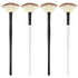 4 Pcs Facial Brushes Fan Mask Brushes, Soft Facial Applicator Brushes Tools for Peel Glycolic Mask Makeup...