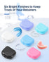 JMU Retainer Case with Vent Holes, Mouth Guard Case Dental Storage Container, Black...