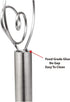 Jillmo Danish Dough Whisk, 12 inch Stainless Steel Bread Whisk, 2 Pack...