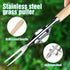 2024 Upgrade Weed Puller Tool, 20in Gardening Hand Weeder Tools Metal Leverage Base and V-Shaped Fork, Weeding Artifact Uprooting Weeding Tool Man...
