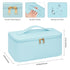 OCHEAL Makeup Bag,Vegan Leather Makeup Organizer Bag,Travel Essentials Cosmetic Bag Make Up Bag Small Makeup Case Toiletry Bag for Women,Compact C...
