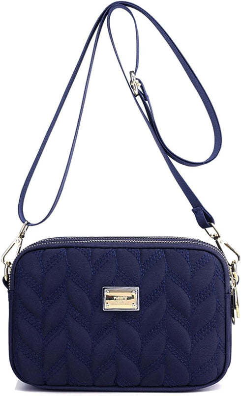 WITERY Small Crossboby Purse for Women - Waterproof Nylon Crossbody Phone Purse Shoulder Bag with Adjustable Strap...