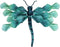 LIFFY Metal Dragonfly Wall Decor Handmade - Outdoor Metal Wall Art Decor for Patio Garden Fence Living Room, Bedroom, Dragonfly Gifts...