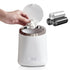 Mini Desktop Trash Can with 90 Trash Bags, Press-Type Countertop Wastebasket with Lid, Small Plastic Garbage Can for Bathroom Bedroom Living Room ...