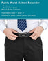 YUANHANG Pants Waist Button Extender: 16Pcs Button Extenders for Jeans - Women Men Pants Waist Extenders - Pants Waist Extension 1/1.3 Inches - 5 ...