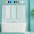 Ga-Geetopia Clear PEVA Plastic Shower Curtain Liner Premium Light Weight 72" x 72" Transparent Bathroom Shower Showroom Curtain Liner with Rustpro...