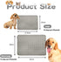 Dog Cooling Mat Pet Cooling Pads Dogs & Cats Pet Cooling Blanket for Outdoor Car Seats Beds (Grey, 22IN*28IN)...