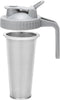 Cold Brew Coffee Filter with Pour Spout Lid for 32 OZ Wide Mouth Mason Jar, 304 Stainless Steel Strainer with Seal Ring for Iced Drinks, Sun Tea I...