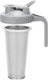 Cold Brew Coffee Filter with Pour Spout Lid for 32 OZ Wide Mouth Mason Jar, 304 Stainless Steel Strainer with Seal Ring for Iced Drinks, Sun Tea I...