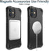 BALLISTIC Raptor S Series Designed for iPhone 12 Case with B-Labs Corners Against Drops, Protective case for iPhone 12 Pro, 6.1 inch - Tint Black...