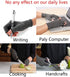 2 Pairs Arthritis Compression Gloves, Provide Support Warmth for Carpal Tunnel, Rheumatoid, Arthritis Pain Relief Gloves, Fingerless Compression G...