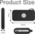 Protective case for Apple Vision Pro Battery, Anti-Scratch Silicone Cable-Holder for Power Bank Acceeessoriees (Black)...