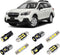 White Interior LED Lights Kit for Subaru Outback 2010 2011 2012 2013 2014 2015 2016 2017 2018 2019 2020 Super Bright 6000K LED Light Bulbs Package...