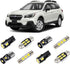White Interior LED Lights Kit for Subaru Outback 2010 2011 2012 2013 2014 2015 2016 2017 2018 2019 2020 Super Bright 6000K LED Light Bulbs Package...