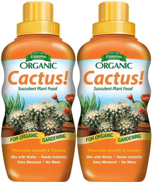 Espoma Organic Cactus! Plant Food, Natural & Organic Fertilizer for all Cactus, Succulents, Palm, and Citrus both indoors and outdoors, 8 oz, Pack...