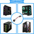 10 Pcs PC Motherboard Internal Mini Speaker Computer Case Mainboard BIOS Alarm Buzzer for Arduino/Computer with Dupont Extension Cable...
