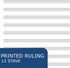 Roaring Spring Music Wire Bound Notebook, 12 Staves of Music Lines, 11" x 8.5", 32 Sheets Heavyweight Smooth White Paper (Pack of 1)...