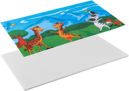 30PCS Adhedive Foams for Puzzle Maker Machine CutterJigsaw Puzzle Making Machine Special Sponge sticker for sticking 4x6inch Photos, Posters, Puzz...