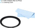PATIKIL 77mm-86mm Metal Step Up Ring with Cleaning Cloth, 2 Pack Camera Lens Filter Adapter Ring Aluminum Filter Adapter Ring for Camera Lenses Ho...