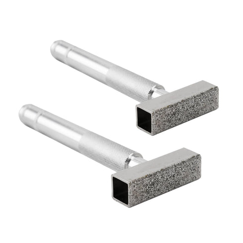 POWERTEC Grinding Wheel Dresser, Diamond Grinding Wheel Dressing Tool for Truing Bench and Pedestal Grinding Wheels, Bench Grinder Accessories, 2 ...