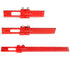 Precision Pocket Ruler Metal Slide Rule Inch and Metric, 3Pcs Aluminum Woodworking Rulers with Slide Stop T-Type Scribing Ruler Square Ruler T Tra...