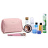 Narwey Small Vegan Leather Makeup Bag for Purse Travel Makeup Pouch Mini Cosmetic Bag for Women (Small, Pink)...