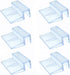 6 Pieces Acrylic Transparent Fish Tank Glass Cover Clip Glass Cover Support Holders Lid Support Holder for Rimless Aquarium Fish Tank (6 mm)...