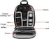 Camera Backpack Professional Camera Bag for DSLR/SLR Mirrorless Camera, Photography Backpack Case for Women Men Photographers, Camera Case Compati...