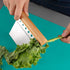 Stainless Steel Pastry Scraper, Dough/Pastry/Bread Bench Scraper/Cutter/Chopper/Pizza Cutter /Stainless Herbal Peeling Machine with Non-Slip Recta...