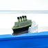 Unsinkable Titanic Simulator Toy Wavey Boat in a Box Liquid Wave Cruise Fluid Ship Decoration Ornament for Car Decoration Paperweight Desk Toy Gif...