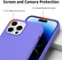 Designed for iPhone 14 Pro Max Case, Silicone Ultra Slim Shockproof Phone Case with Soft Anti-Scratch Microfiber Lining, [Enhanced Camera Protecti...