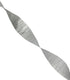 Navy Blue and Silver Metallic Crepe Paper Streamers, 4 Rolls Total...
