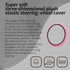 Car Steering Wheel Cover, 15" Breathable Anti-Slip Elastic Stretch Without Inner Ring, Short Faux Steering Wheel Protector, Universal Car Interior...