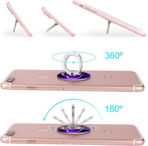 Bonoma Phone Ring Stand, 3 Pack Dog Paws 360 Degree Rotation Finger Grip Stand Holder Compatible with Smartphones and Tablets......