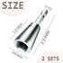 Generic 2pcs Wire Twister Tool for Electric Drill, Wire Twister Wire Connector Wire Twisting Tool for Cable Quick Stripping, Stainless Steel Wire ...