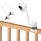 2 Pack Baby Monitor Mount Compatible with HelloBaby HB6550 HB65/HB66/HB248,Nanit Pro Smart Baby Monitor & Flex Stand, Flexible Clip Clamp Mount Lo...