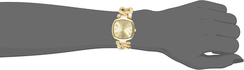 U.S. Polo Assn. Women's USC40250AZ Analog Display Analog Quartz Gold Watch...