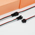 20 Pairs JST SM 3 PIN Wire Connectors for WS2812B WS2811 WS2812 WS2814 SK6812 FOCB CCT LED Strip Female Male 15cm 20awg Wire...