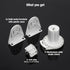 Rollerhouses RHSA38-A 38mm Metal Roller Blind Fittings Repair Parts Kit Brackets Heavy Duty 1.5 Inch/Rollease Skyline Roller Shade Mounting Bracke...