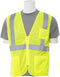 ERB Delta Plus S363P Class 2 Zipper Mesh Vest with Pockets - Hi Viz Lime / 5XL (WEL61653HL5X)...