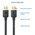 Cable Matters Long USB 3.0 Cable 10ft, USB to USB Cable/USB A to USB A Cable/Male to Male USB Cord/Double USB Cord in Black......