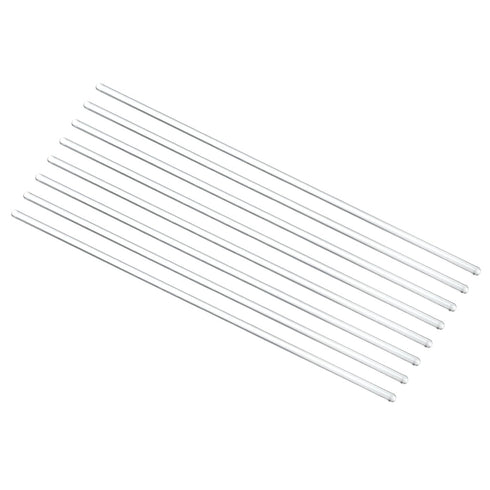 MECCANIXITY 3.3 Borosilicate Glass Stick 11.8" Length 6mm Dia Stir Rod Mixing Tools 8Pcs...