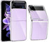 for Samsung Galaxy Z Flip 3 Case, Clear Shockproof Zflip3 Phone Cover, Slim Thin Protective Silicone Cases for Flip3 5G Phone - Transparent...