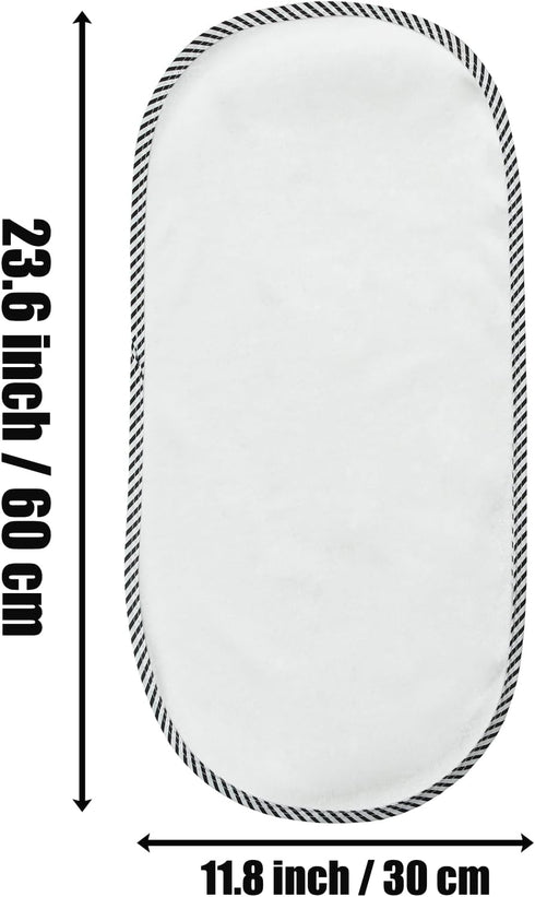 PandaEar 4 Pack Waterproof Changing Pad Liners, Baby Diaper Changing Underpads Liner Soft Changing Table Cover -23.6" x 11.8"...