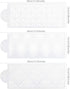 RAYNAG 3 Pcs Cake Decorating Stencils Mold Plastic Templates Spray Floral Cake Molds Cookie Fondant Dessert Decorating Molds Side Baking Mesh Sten...
