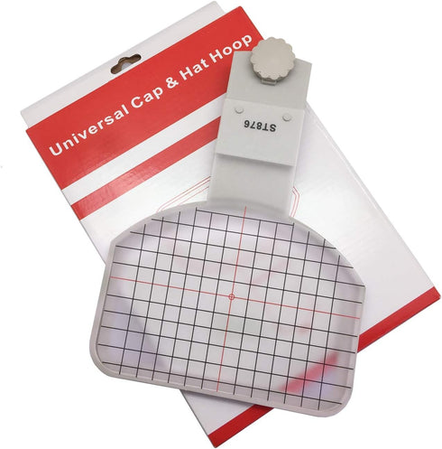 YEQIN Universal Cap/Hat Hoop, Embroidery Machine Cap Hoop for Brother Babylock Singer Bernina Janome Singer Husqvarna Viking Pfaff...